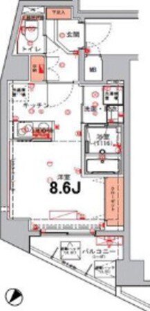 亀戸駅 徒歩10分 3階の物件間取画像